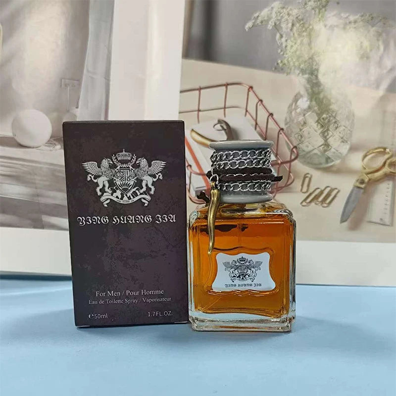 Oud Wood & Sandalwood Men's Perfume – Warm Spicy Oriental Luxury Fragrance