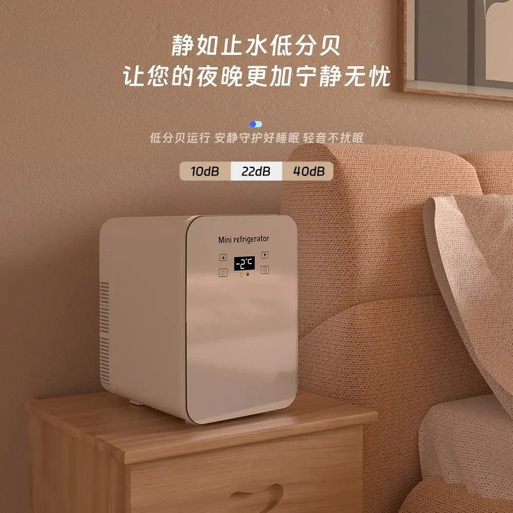 220V Portable Mini Freezer – Car & Home Refrigerator for Travel, Dorm & Office