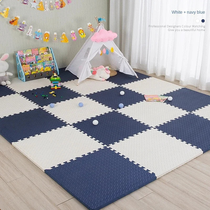 Baby Puzzle Floor Play Mat – EVA Foam, 8-16 Piece Kids Carpet, Educational Toy, 30x1cm Tiles