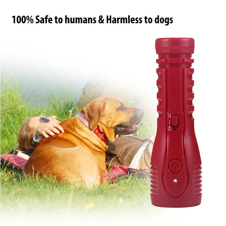 Rechargeable Ultrasonic Dog Repeller – Anti-Barking & Dog Protection Device