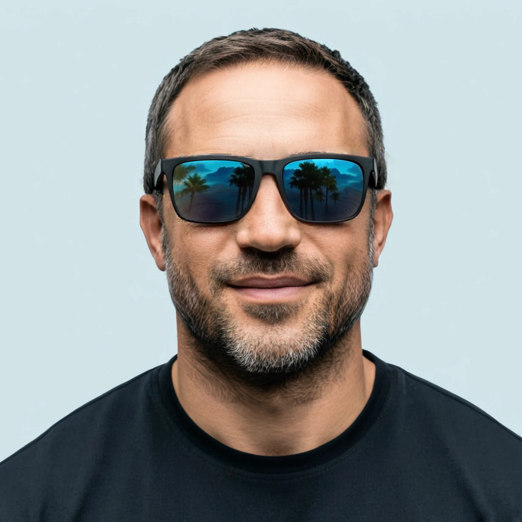 MAXJULI Z87 Oversized UV400 Sunglasses — Wide Fit