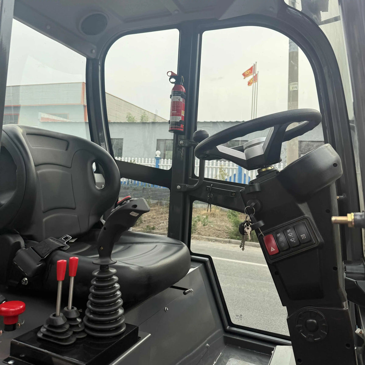 Nicosail ZL918X Telescopic Compact Wheel Loader – CE Approved 0.8 Ton for Construction & Farm