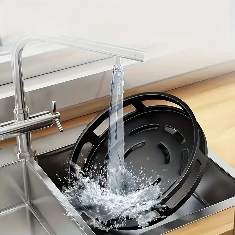 360° Rotating Multi-Layer Storage Box — Non-Slip Countertop Organizer for Kitchen, Spices & Cosmetics