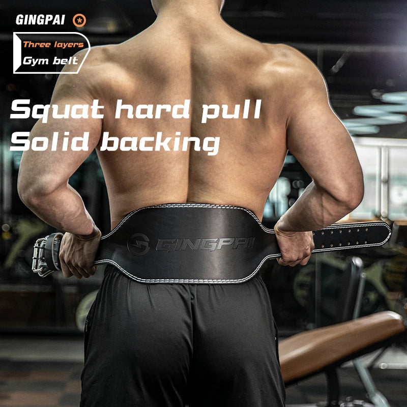 Weight Lifting Belt – 15cm Wide, Men & Women, Back Support for Powerlifting, Squats & Cross Training
