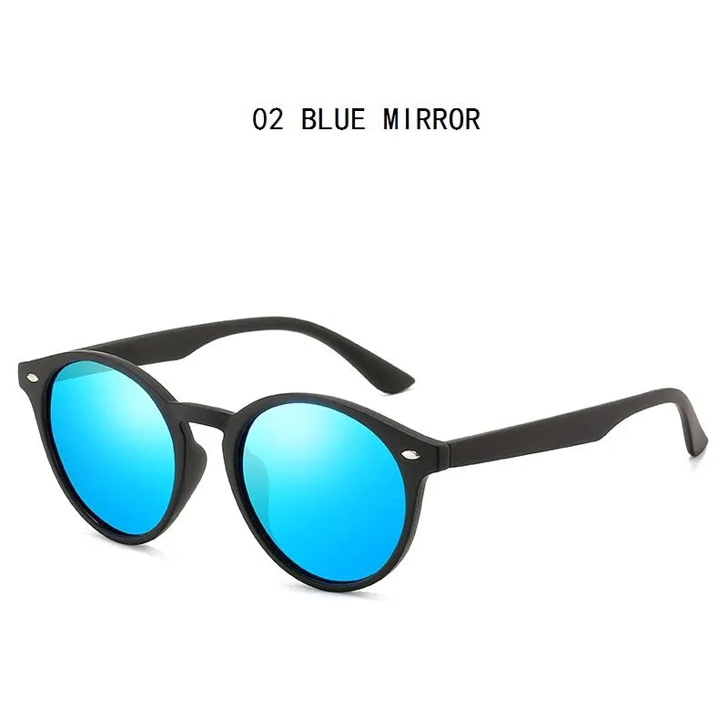 Fashion Round Vintage Sunglasses | Classic Circle Oval UV Protection for Men & Women