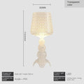 Acrylic Table Lamp – Modern Bedside Lighting