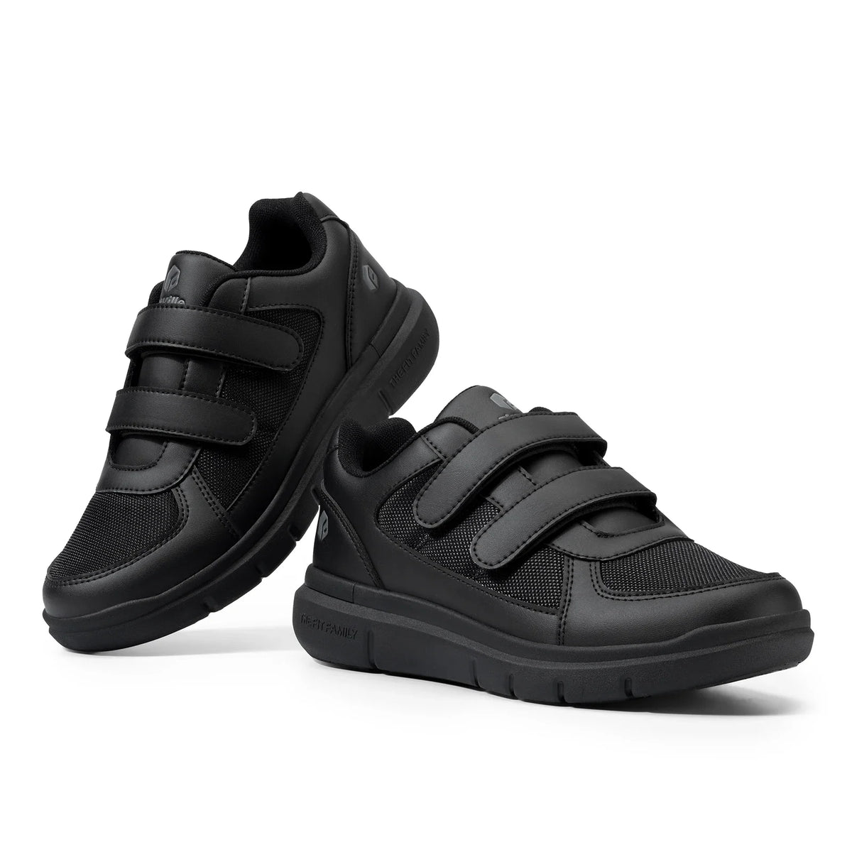 Men's Extra Wide Diabetic Flat Shoes – Orthopedic Wide Fit for Elderly Neuropathy, Swollen Feet & Foot Pain Relief
