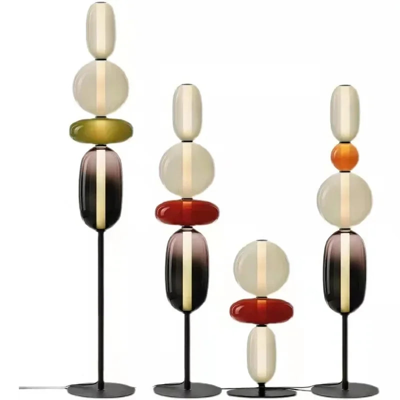 Colored Glass Lamp – Table & Floor Designs