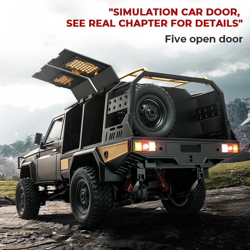 MN82 / MN82S / LC79 1:12 Scale 4WD RC Pickup Truck – Remote Control Off-Road Crawler for Kids