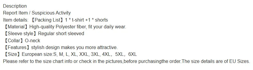 Men's Football Sport T-Shirt & Pants Set – Casual Short Sleeve Jogging Fitness Suit