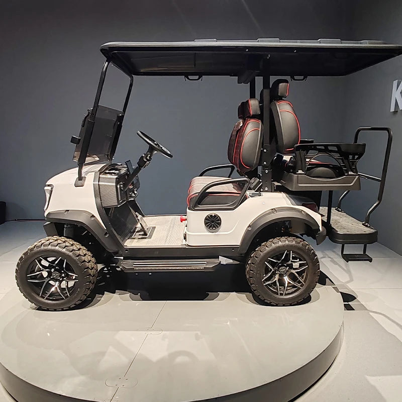 4 / 6 Seat Electric Golf Cart — Club Car Style Off-Road Electric Carrito with G-Wagon Seats & Petrol Option