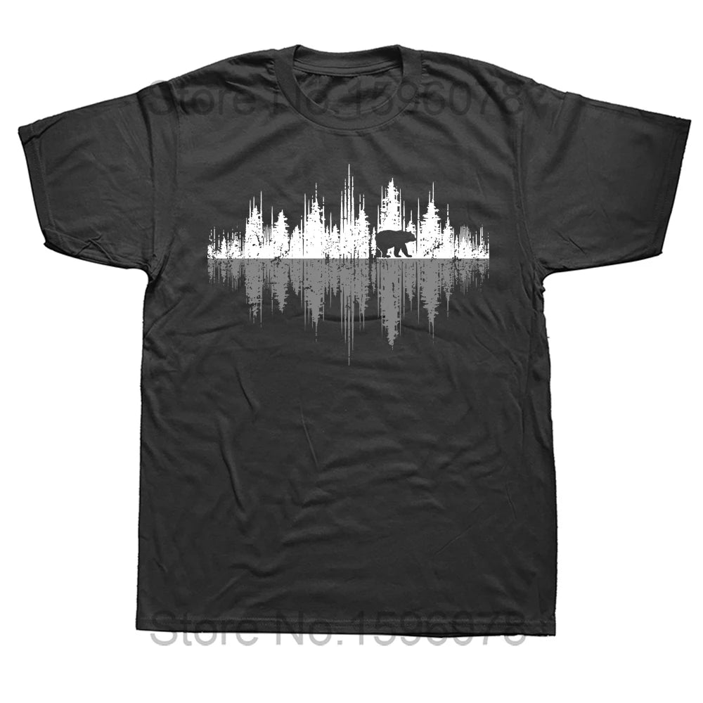 Wildlife & Forest Retro Nature T-Shirt — Hiking Camping Birdwatching Outdoor Graphic Tee
