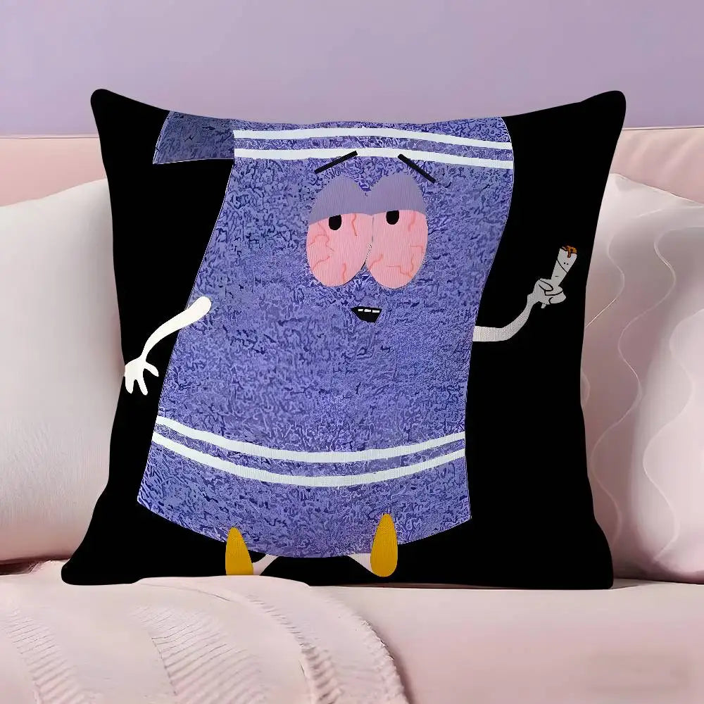 South Park Towelie Pillow Case – Ultra Soft Skin-Friendly Fabric, Concealed Zipper