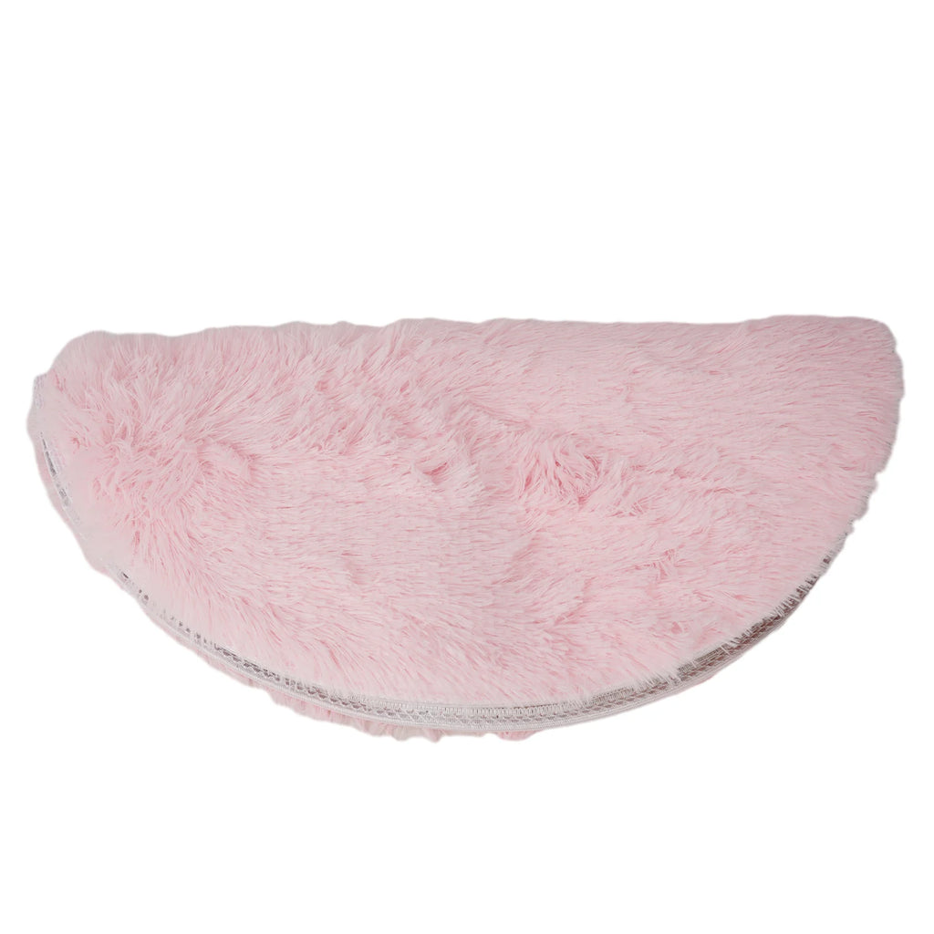 Super Soft Shaggy Area Rug – Anti-Slip 4cm Pile Round Rug for Living Room & Bedroom, 12 Colors & 3 Sizes