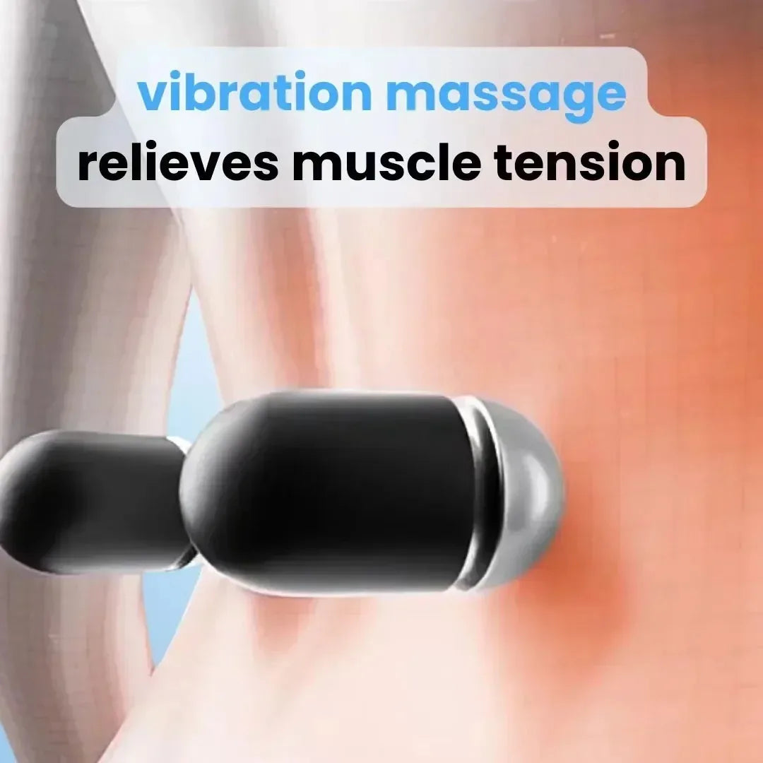 Heating Vibration Back Pillow Massager – Lumbar Support Cushion for Sleep & Maternity