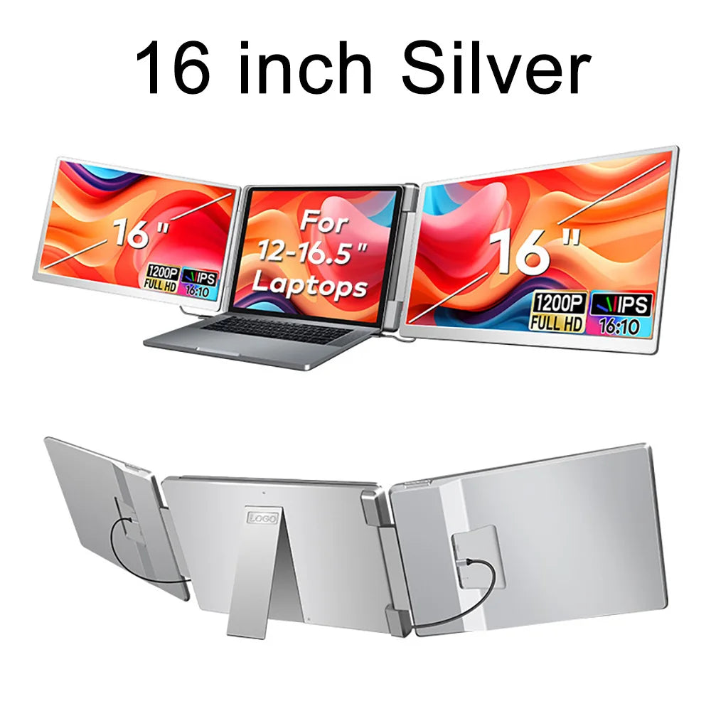 Dual Screen Laptop Extender – Portable IPS Displays