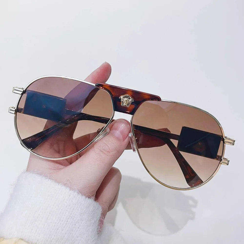 Women's Classic Aviation Pilot Sunglasses | Designer UV400 Sun Glasses