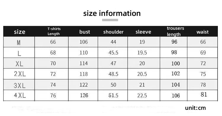 Men's Cotton Shirt & Trousers 2-Piece Set – High Quality Summer Fashion Suit M–4XL