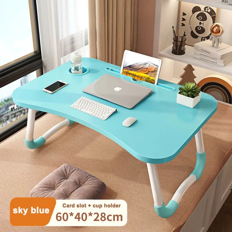 Laptop table bed desk foldable table study table