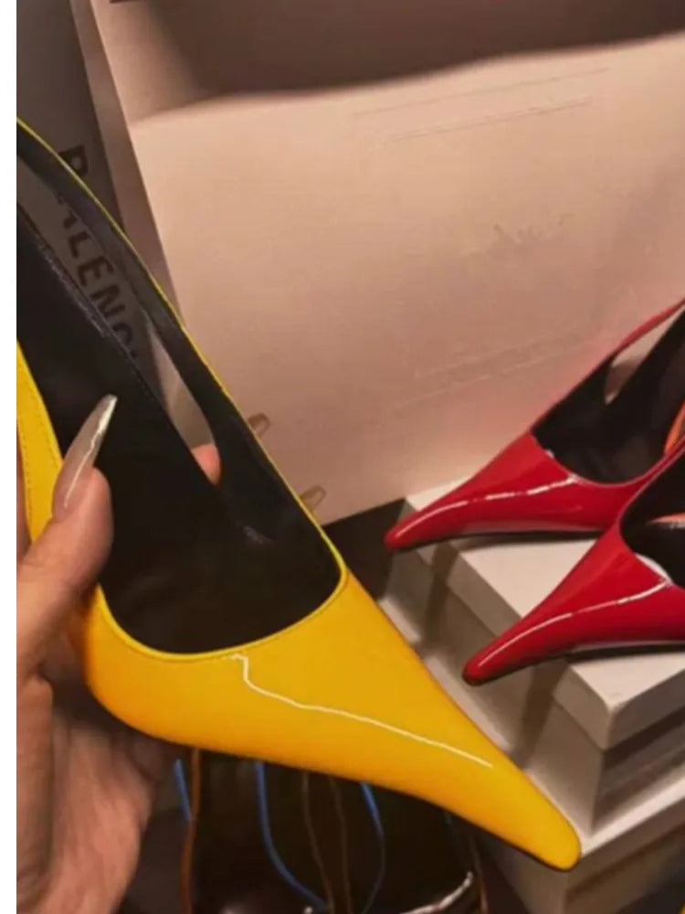Women's Stiletto Pointed Toe Party Sandals — Sizes 34-48