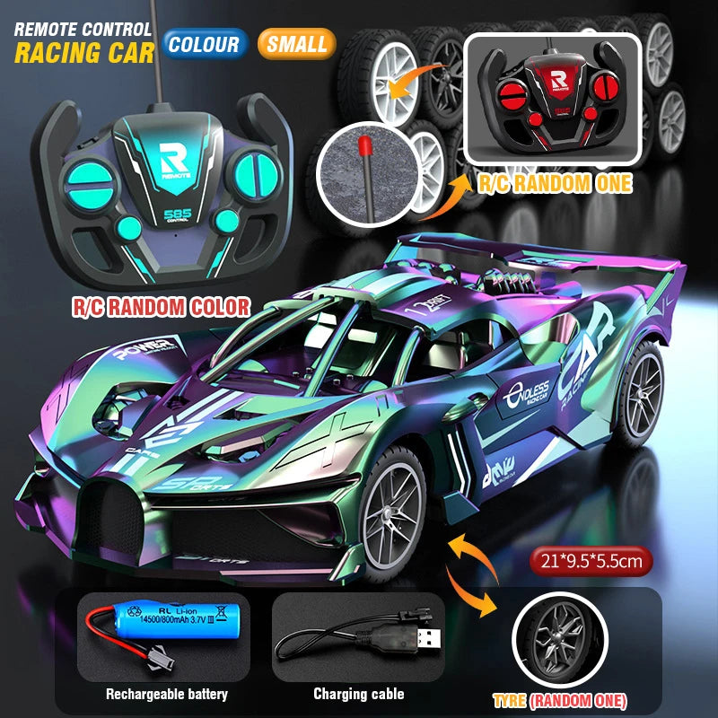 4CH High Speed RC Drift Racing Sports Car – Electric Remote Control Toy Vehicle for Boys & Kids