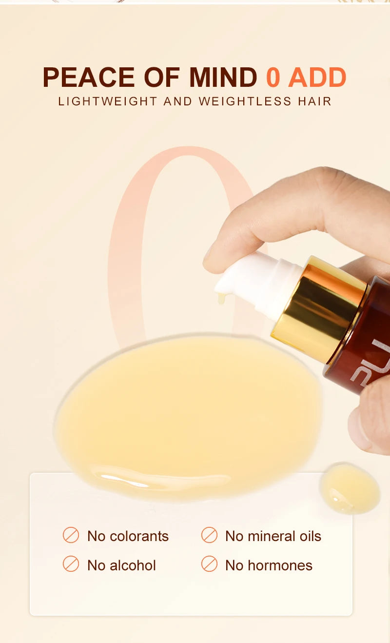 PURC Magic Smoothing Hair Oil Repair Damaged Frizz Hair Serum Instantly Soft Nourish Hair Treatments Essence Hair Care Products