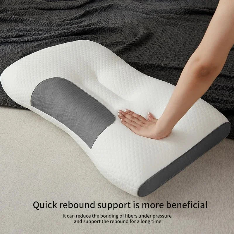 Spa Massage Pillow — Washable Non-Collapse Cervical Support Pillow for Home, Spa & Gift