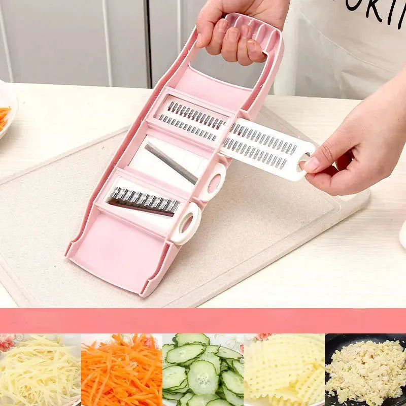 Multifunctional Vegetable Slicer & Julienne Grater