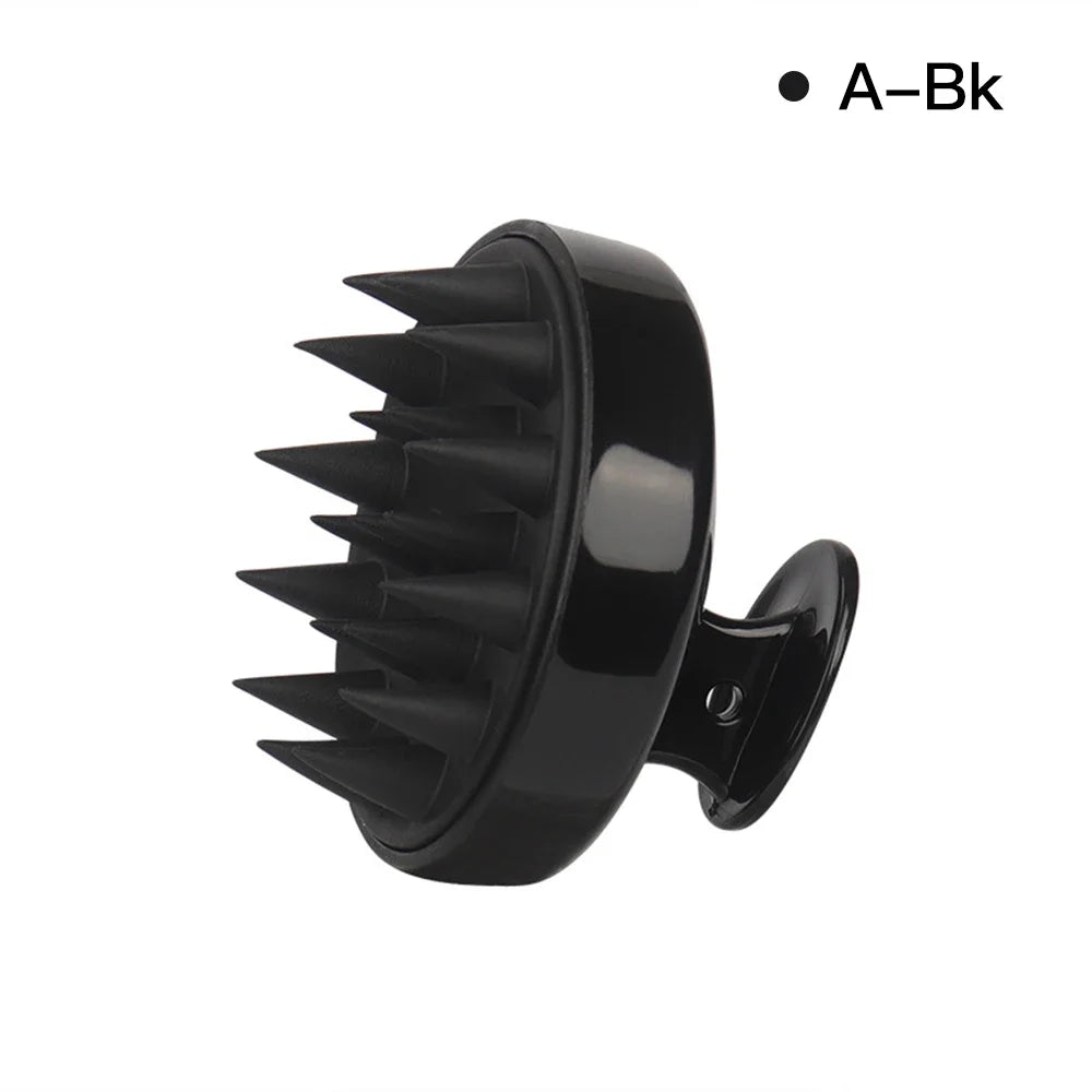 Silicone Scalp Massage Comb — Hair Growth Shampoo Brush