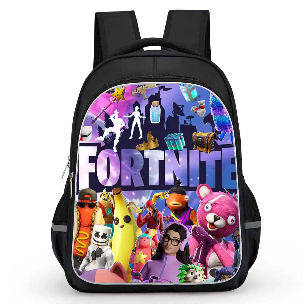 Fortnite Backpack – 16-Inch Kids School Bag