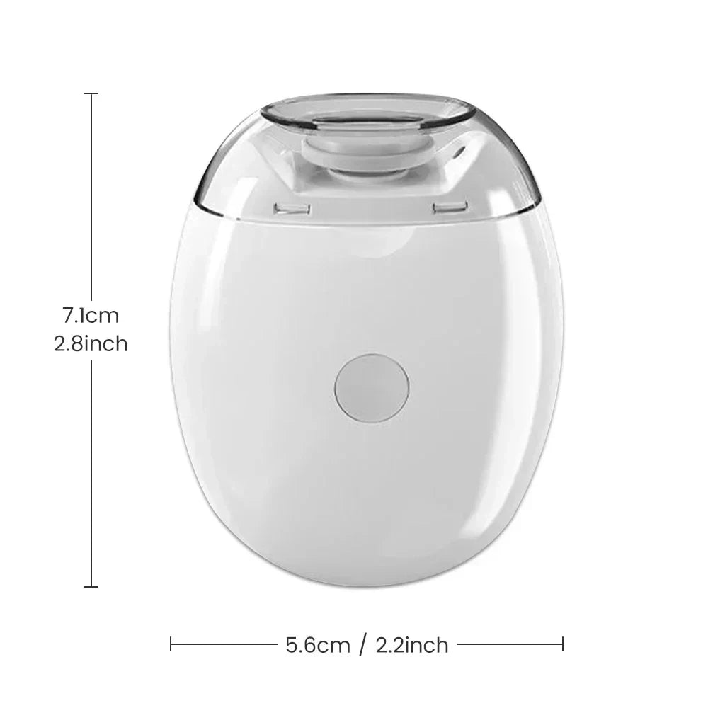 Safe Nails for the Whole Family — 2-in-1 Electric Nail Clipper & Grinder | LED Light, Anti-Pinch, 3 Speeds, Type-C Charging, Baby Safe