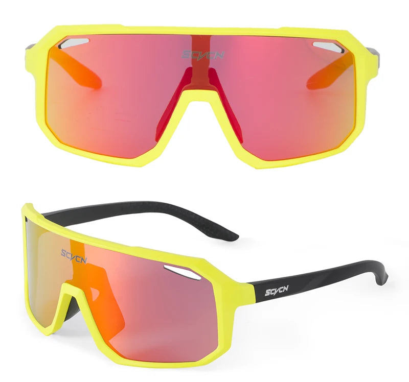SCVCN Cycling Sunglasses — UV400 Polarized Sports Eyewear for Men & Women