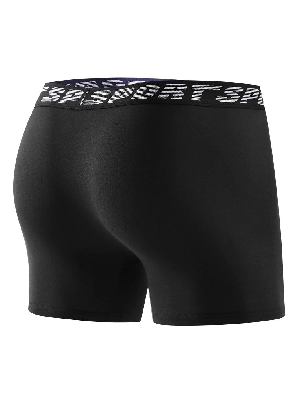Men's Long-Leg Stretch Boxer Briefs, 8-Pack