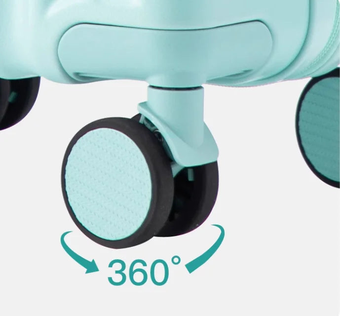 14-Inch Boarding Luggage – Cup Holder & Phone Holder