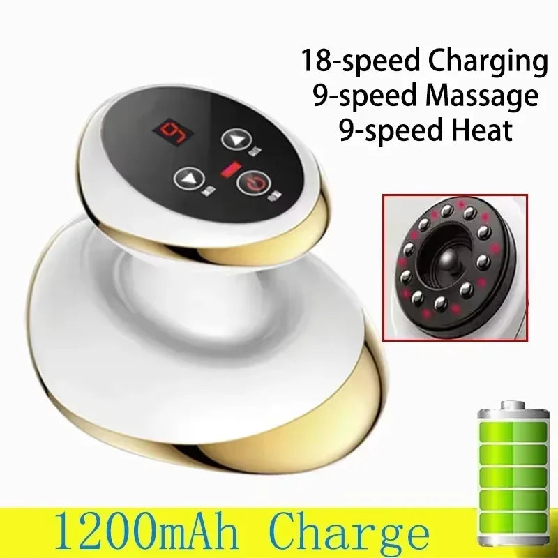 Okayso Electric Anti-Cellulite Massager — Rechargeable Scraping & Suction Cup Body Massager