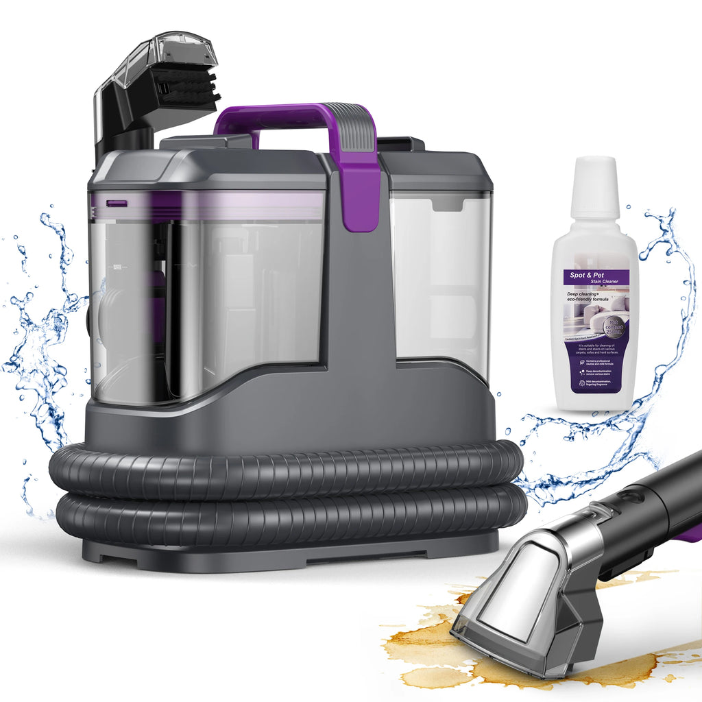 YISORA C9 Portable Carpet & Upholstery Cleaner — 15Kpa 13.5ft Corded Spot Cleaner for Carpet, Sofa & Car Seat