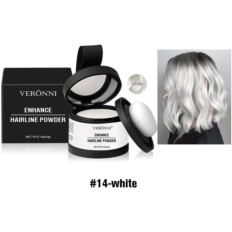 Waterproof Hairline Shadow Powder — Instant Root Cover & Scalp Filler (4g)
