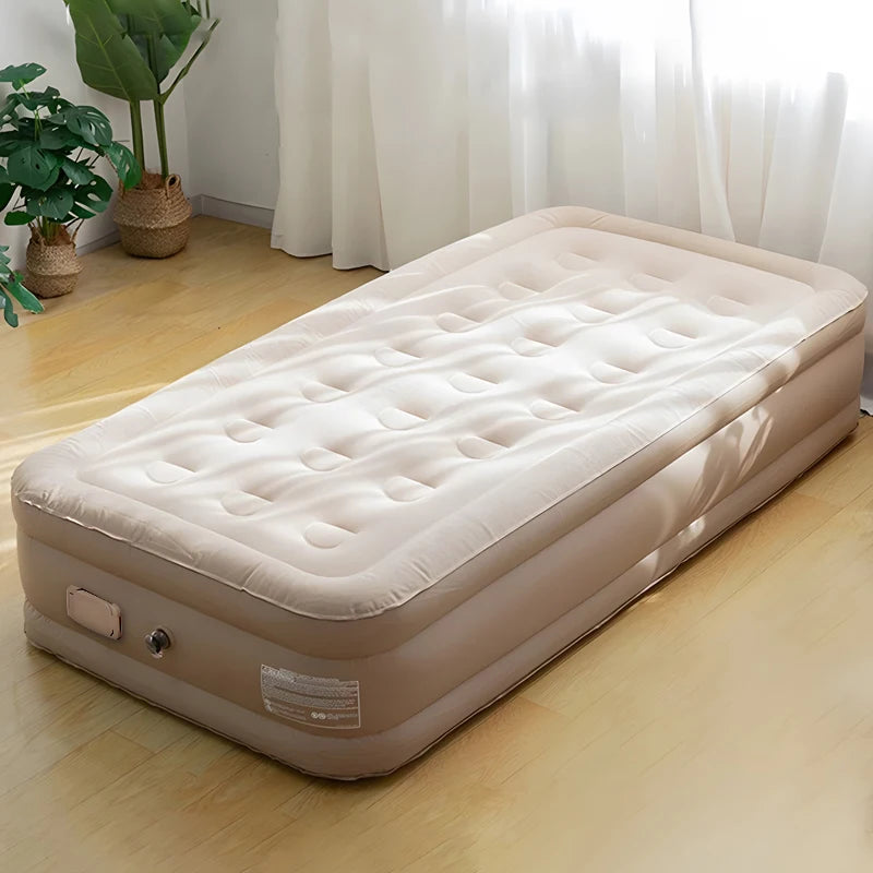 Camping Inflatable Mattress with Built-In Pump – Thicken Tent Sleeping Pad & Picnic Blanket