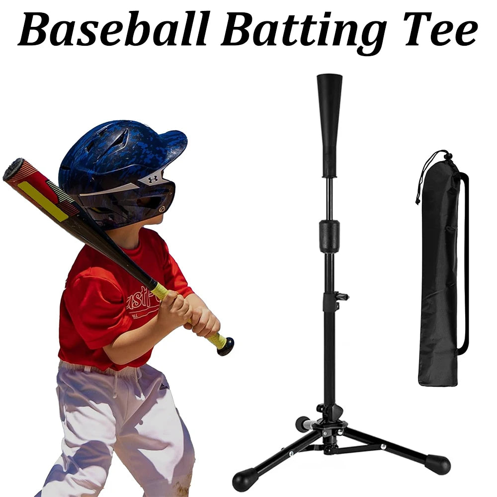 Baseball Batting Tee – Adjustable Height 23-39 Inches for Adults & Youth Hitting Training Practice