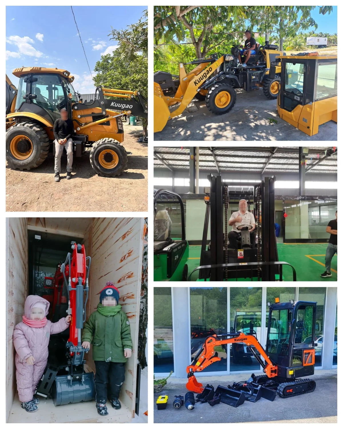 3 Ton Backhoe Loader – CE/EPA/Euro V Certified Front Loader & Digger for Farm & Construction