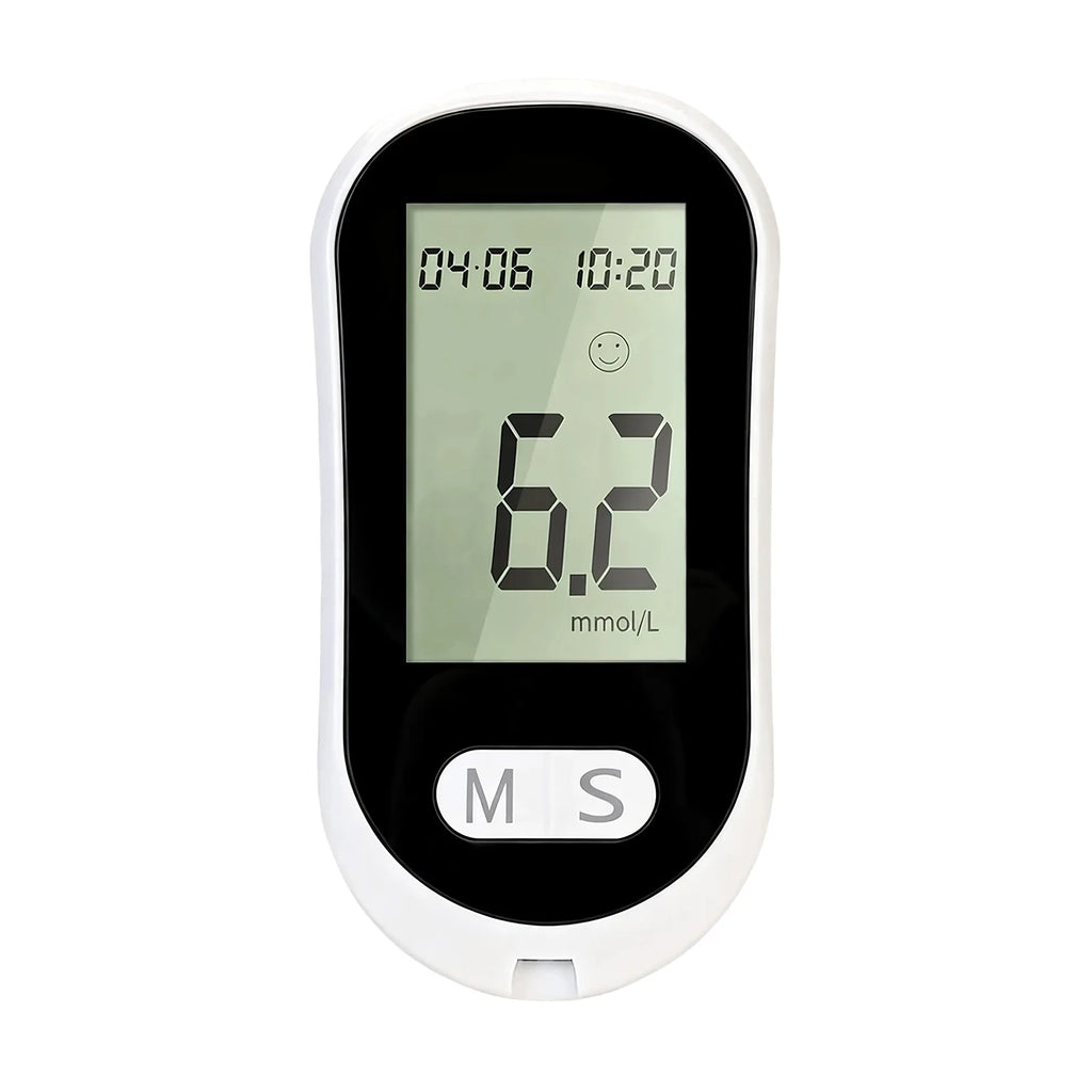VivaChek Blood Glucose Meter Kit – Code-Free Fast Home Diabetes Monitor with 50 Test Strips & Lancets