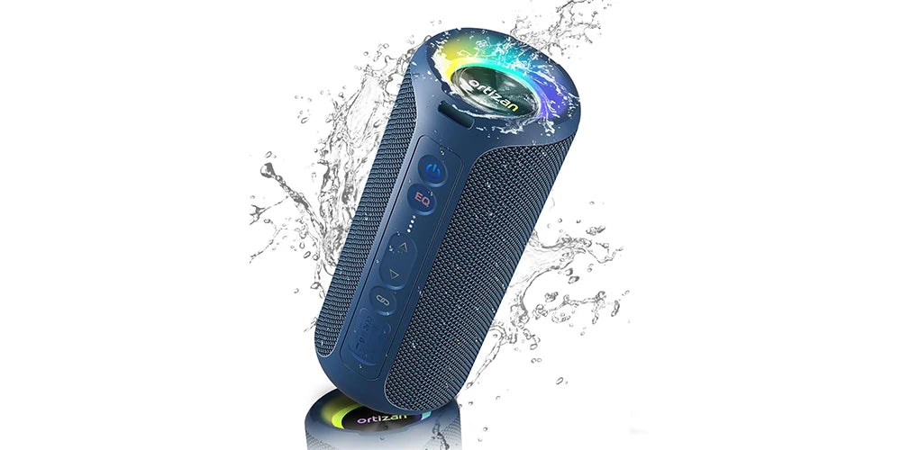 Ortizan 40W Portable Bluetooth Speaker — IP7 Waterproof, 30Hr Battery