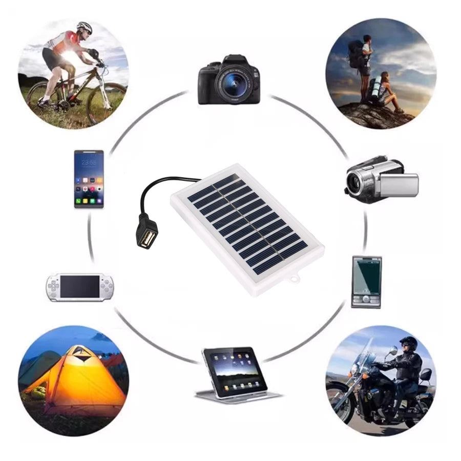 Portable Solar Charger — Foldable Solar Panel for Phones, Power Banks & Outdoor Devices
