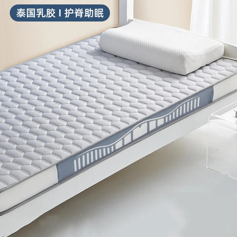Latex Memory Cotton Mattress Cushion – Children & Home Tatami Mat, Custom Single 90x190cm, Dorm