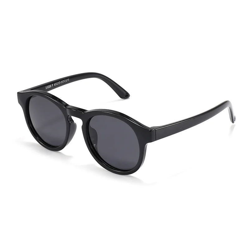 WarBlade Kids Round Polarized Sunglasses | Silicone Flexible Safety UV400 Baby Eyewear 0-3 Years