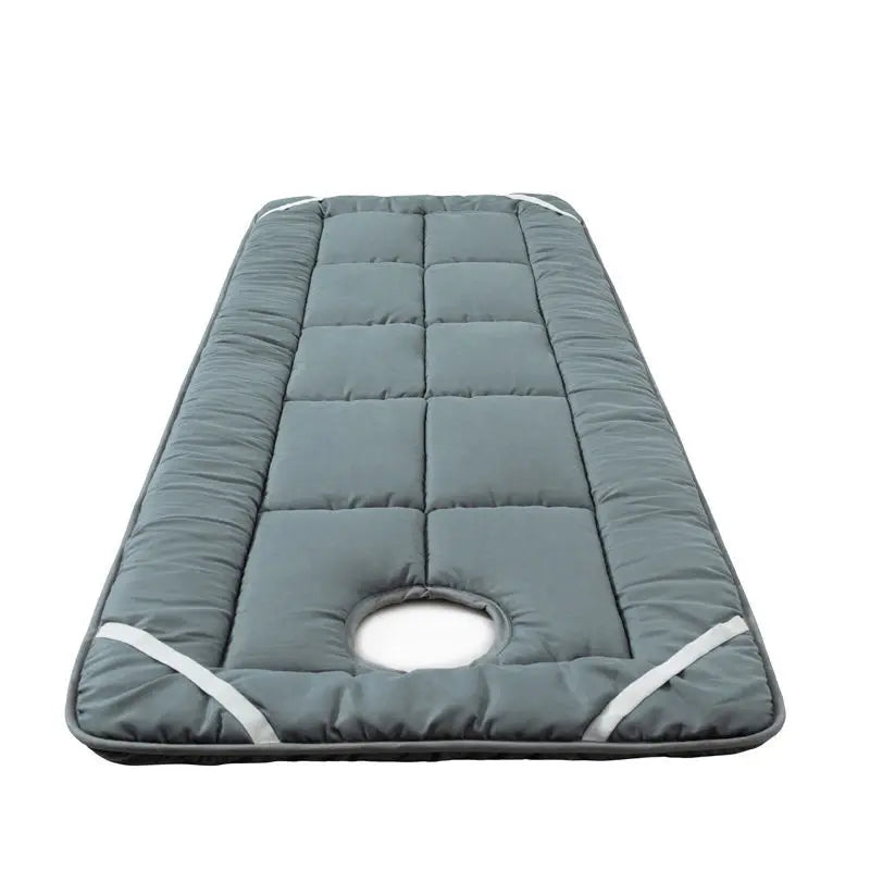 Beauty Salon Massage Bed Mattress Pad – Thickened Anti-Slip Cushion with Face Hole for Spa & Hospital