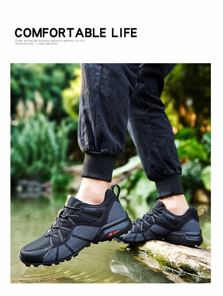 Men's Waterproof Hiking & Trekking Shoes – Tactical Outdoor Boots