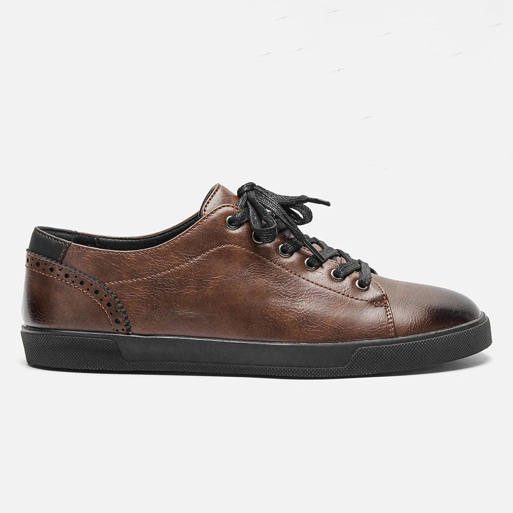 Men's Lightweight Breathable Fashion Sneakers — Comfortable Casual Everyday Shoes
