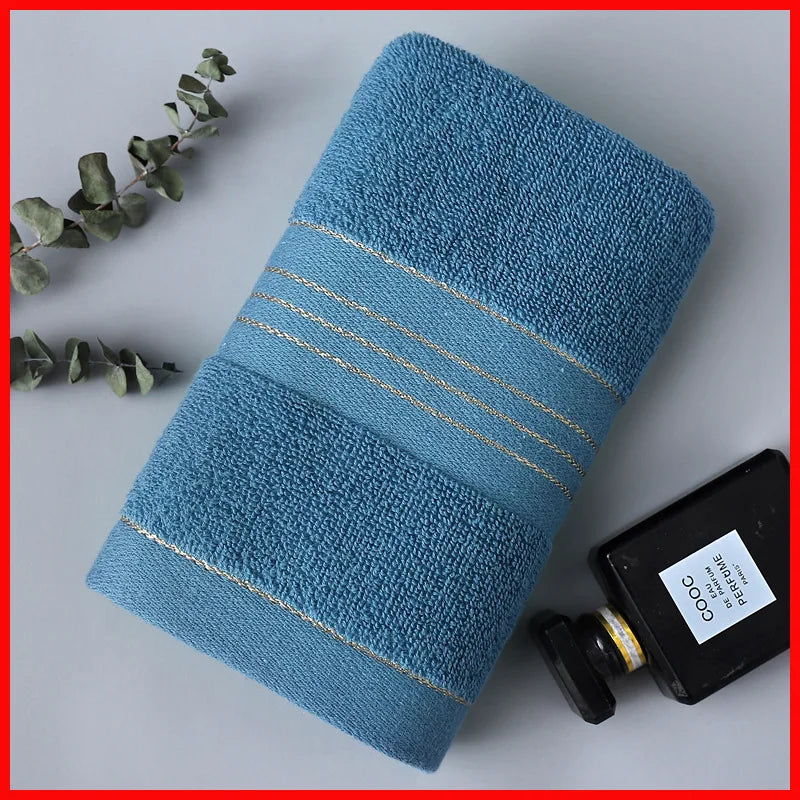 Class A Cotton Jacquard Face Towel – Thickened Absorbent Skin-Friendly Bath & Adult Towel