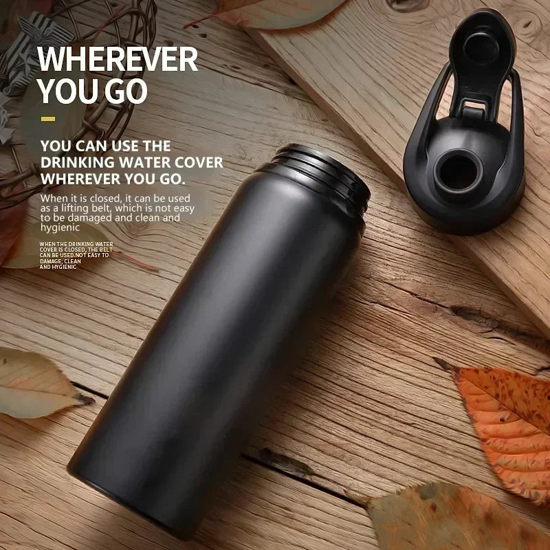 Stainless Steel Bicycle Water Bottle – Portable Outdoor Sports & Travel Kettle, BPA-Free, 700ml